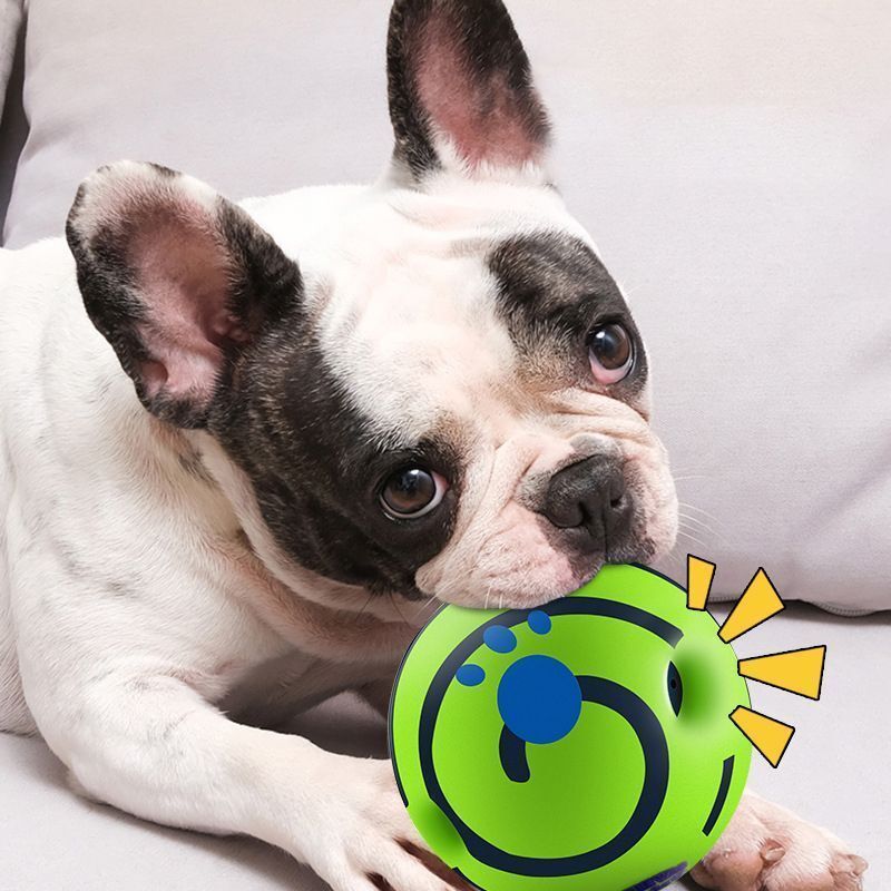 10cm Dog Squeaky Ball OPP Bag - Image 9