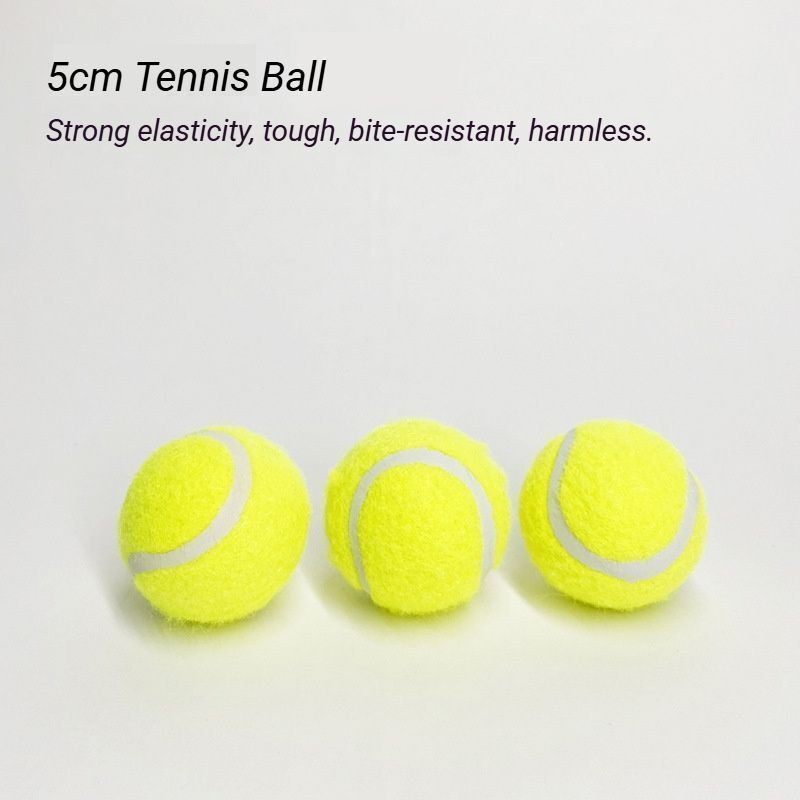 6-Pack 2inch Yellow Dog Tennis Balls - Image 3