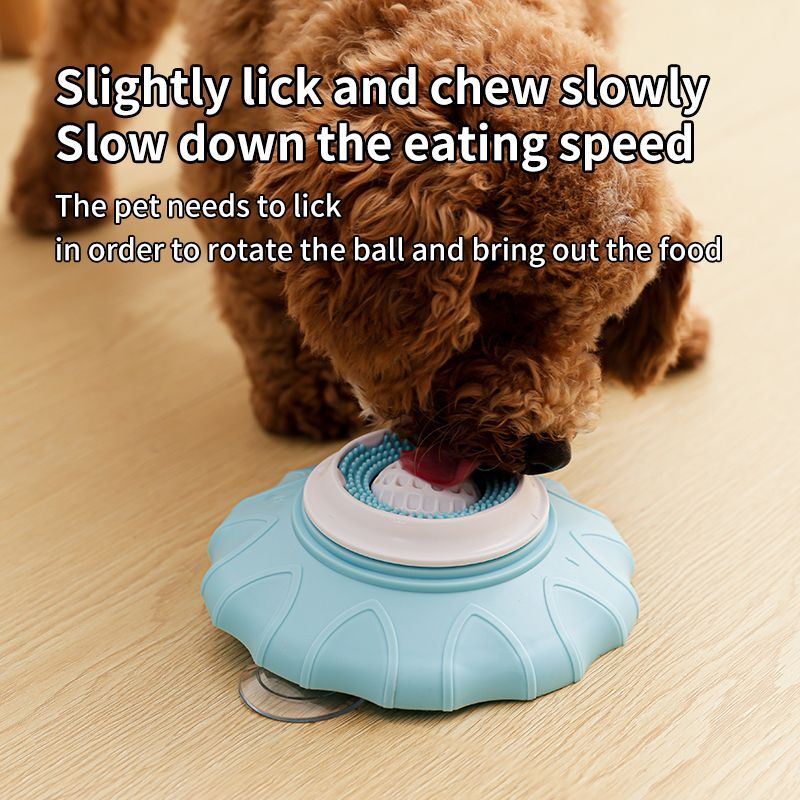 Slow Feeder Bowl for Pets, Non-Slip Puzzle Feeder for Cats and Dogs - Blue - Image 12