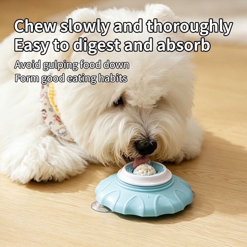Slow Feeder Bowl for Pets, Non-Slip Puzzle Feeder for Cats and Dogs - Blue - Image 13