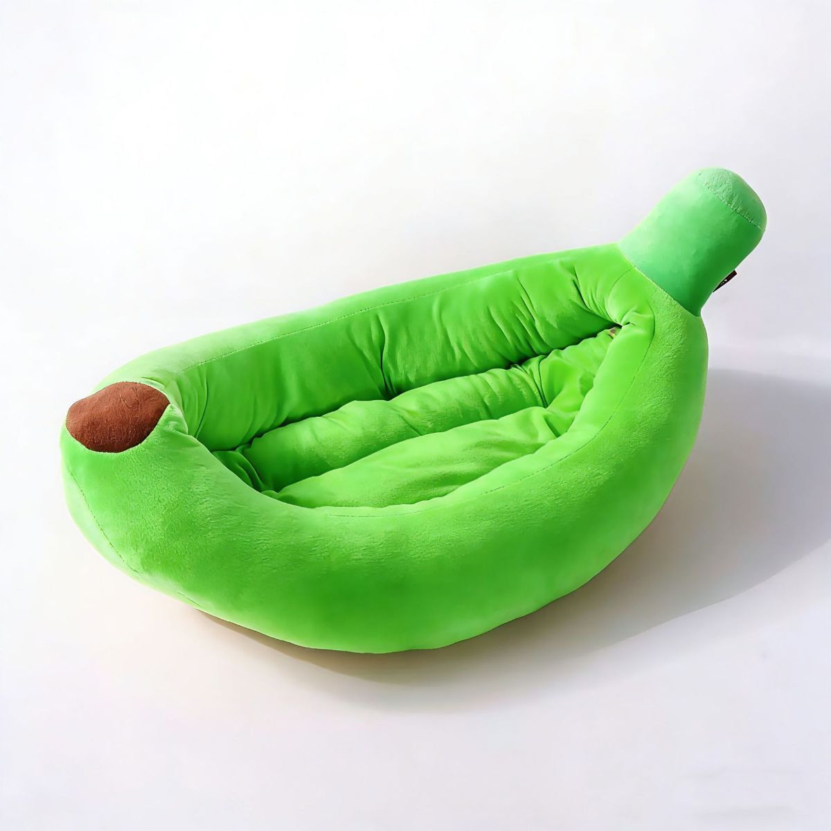Banana-Shaped Pet Bed Removable Washable Pet Bed Small Medium Dog Bed Cat Bed - Pink - Size 50-30CM - Image 3