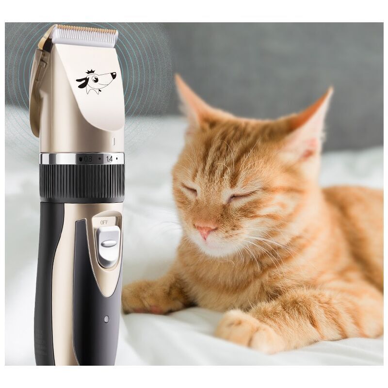 Professional Dog Clippers for Long Thick Hair Rechargeable Electric Clipper Set for Dogs and Cats - Image 3